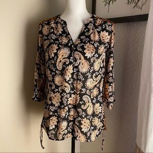 Roz & Ali Blouse NWT 🐯, Chest: 36”